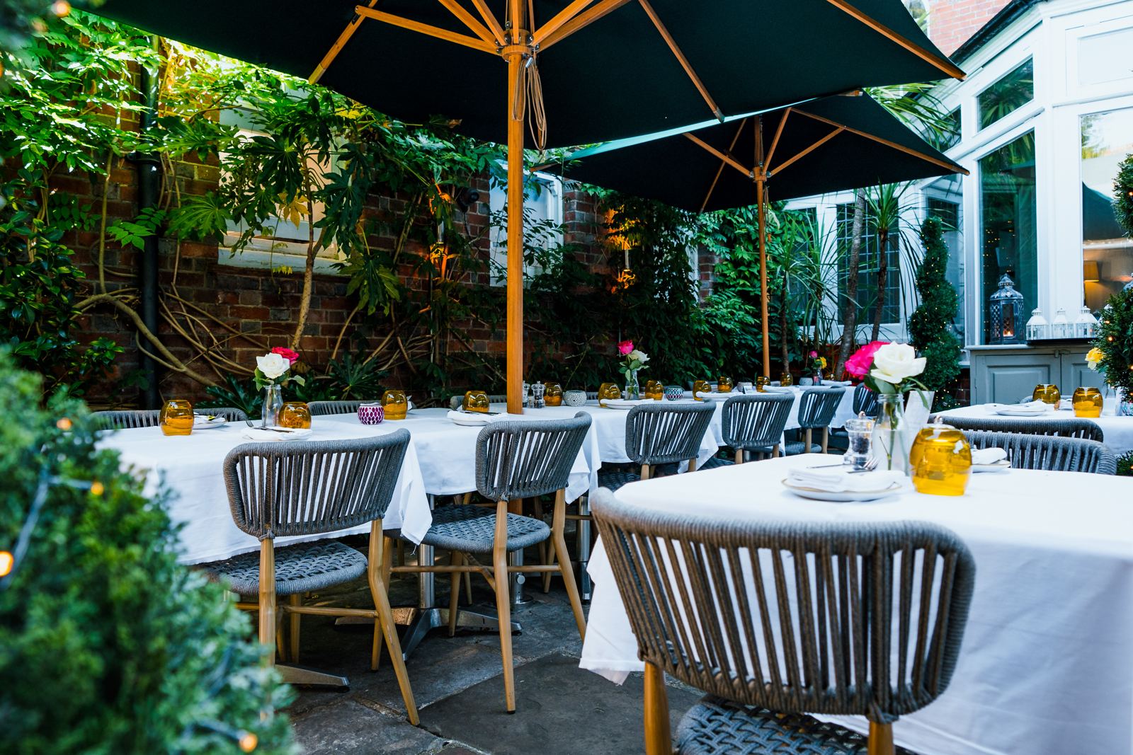 Purchases garden terrace